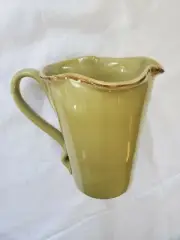 Southern Living At Home Toscana Collection Celery Green Pitcher Made in Italy