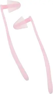 DINHEAROM 1 Set Swimming Ear Protectors for Adults Replaceable Reusable Lightweight Portable for Swimming Training and Water Activities
