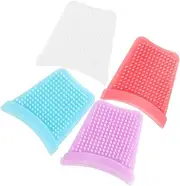 Ipetboom 4 Pack Skin Care Tools Facial Cleansing Spatula Blackhead Scraper Silicone Applicator Face Exfoliating Tool Ice Mold Facial Mask Spatula
