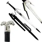 SILVER RUNE SWORD OF GERALT OF RIVIA 3 THE WITCHER 3 REPLICA SWORDS