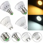 E27 E14 GU10 MR16 3.5W 27 SMD 5730 Non-Dimmable LED Warm White White Spot Lightt Lamp Bulb AC110/220V GU10 110V WHITE