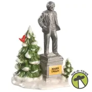 Department 56 Snow Village Statue of Mark Twain Accessory 51730