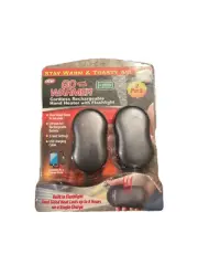 2-Pack Go Warmer Cordless Rechargeable Hand Warmer - NEW & SEALED!