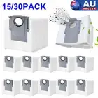 15/30PC Dust Bags for Roborock S8+ S8 Pro Ultra,S7 MaxV Ultra,Q8 Max,Q7 Max+,Q5+