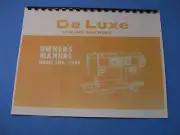 Dressmaker SWA 2000 Sewing Machine Owners-Instruction Manual - Printed