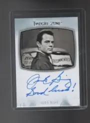 2020 Twilight Zone Archives AI-35 Jack Ging auto.card with inscription.