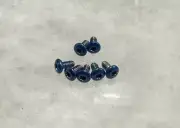 Blue Stainless T6 Torx Screws For Kershaw 9000 Livewire Knife Scale & Clip