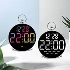 Temperature Electronic Alarm Clock Digital LED Clocks for Bedroom