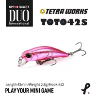 在飛比找蝦皮商城精選優惠-DUO TETRA WORKS TOTO 42S 日系米諾4