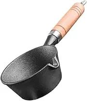 Egg Frying Pan Multi Functional Kitchen Gadget for Pancakes Cast Iron Design Height Depth Compatible with Gas and Induction Cooktops Easy to Clean