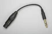 SENNHEISER 4-Pin (NC4FXX-B) XLR to 6.35 mm (1/4") Adapter / Stock HD-650 Cable