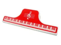 在飛比找Yahoo!奇摩拍賣優惠-【華邑樂器98007-2】大型樂譜夾-鍵盤圖案 紅色 (尺寸