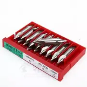 10Pcs/lot 3mm Original HSS Center Drills 60° Combined Countersink tool