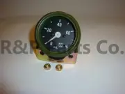 Oil Gauge for Willys MB Jeep Ford CJ GPW / Olive Bezel 80 PSI