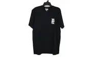 AFL Essendon Bombers Emblem 'They Don't Fear' Black Graphic Tee Mens Sz M NEW