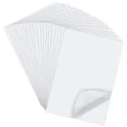 20 Sheets A4 Size 8.3X11.5 Inch Clear Double Sided Adhesive Tape Sheets, Super S