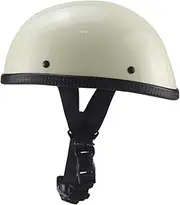 Motorcycle Helmet Half Cover Helmet Quick Release Buckle Helmet Comfortable and Durable Helicopter Street Riding ATV Off-Road - DOT/ECE Certified