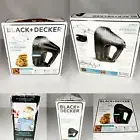 Black & Decker MX3200B 6 Speed Hand Mixer Slow Start No Mess + Storage Case