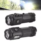 Super Bright Flashlights Three Eyes Clip Lights Mini Small A5U7 Torch N3K1