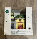 ALDI LED Holiday Christmas Village House - Fire Station No. 24 Merry Moments