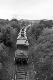 Stone Hopper Train On The Way To Redmire Quarry On The Wensleydale Old Photo