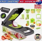 13-in-1 Vegetable Chopper Food Chopper with Container Onion Cutter Veggie Dicer