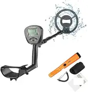 Metal Detectors, Metal Detector MD-830 Underground Depth 2.5m Scanner Search High Precision Gold Detector Treasure Hunter Detecting for Beach/Gold Hunting(with GP-Pointer)
