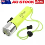 2Pcs 55000Lm LED Scuba Diving Flashlight Torch Underwater Light Lamp Waterproof