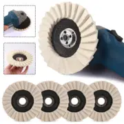 4x felt polishing flap disc Polishing disc Angle grinder flap disc 125 mm