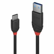 Lindy USB cable 1m USB 3.2 Gen 1 (3.1 Gen 1) USB A USB-C Black