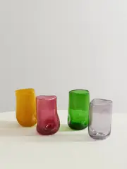 [Completedworks] Completedworks - Set Of Four Recycled-glass Tumblers - Multi - One size One size Multi