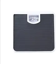 Bathroom Scale 287lb/130kg Capacity Extra Large Mechanical Dial Heavy Duty Professional Accurate Body Weight Scales(Gray)