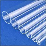 Clear Rigid Acrylic Pipe Plastic Pipe, 1pcs Clear, for Fish Tank Aquarium Supplies Hydroponics Watering Transparent Pipe 20/33/50cm Long(33cm Length Outer Dia 70mm)