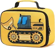 BTOOP Lunch Box Kids for Boys Insulated Lunch Bag Cute Truck Toddler Reusable Thermal Meal Cooler Tote Bags for School Travel