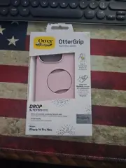 New OtterBox OtterGrip Symmetry Case w/ MagSafe for Apple iPhone 14 Pro Max Pink