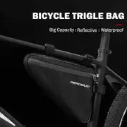 Waterproof Bike Triangle Bag 1.7L MTB Frame Bag Portable Road Bicycle StorageBag