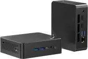 UN100P Mini PC, Intel 12Th Gen Alder Lake- N100,16 GB DDR4 RAM 512 GB Pcie SSD,