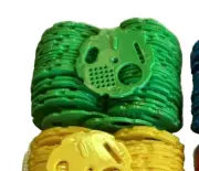 Nuc Hive Door Disc 8cm Green