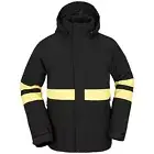 NEW Volcom Men's M MEDIUM Jp Insulated SKI Snowboard Jacket BLACK YELLOW 15KMM