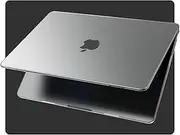 EooCoo Ultra Thin Armor Compatible with MacBook Air 13 inch Case M4 2025 2024-2022 M3 M2 A3240 A3113 A2681, 100% Match Space Gray, Air 13.6" Matte Protective Case with Keyboard Skin,Space Gray Clear