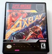 Axelay CASE ONLY Super Nintendo SNES Box BEST Quality Available