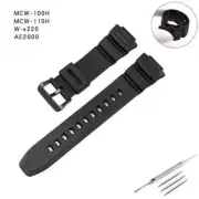 16mm Resin Watch Band Strap For MCW-100H W-S220 HDDS100 5434 Bracelet + Tools