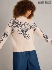 White Stuff Natural Sprig Floral Jumper (AP7701) | $82