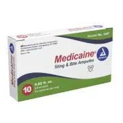 Dynarex Insect Sting Swabs - 10 Swabs/Box (10 Boxes), MS-60200 First Aid Kits