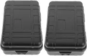 Abaodam Survival Gear Set: 2-Piece Outdoor Suit Shockproof Waterproof Storage Box Tools Food-Grade Storage for Outdoor Use