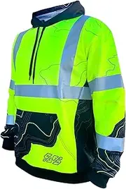 [SafetyShirtz] SS360 Topo Hoodie ANSI Class 3 Type R - Yellow