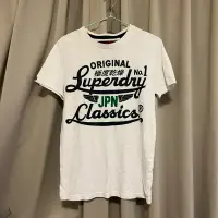 在飛比找蝦皮購物優惠-Superdry 極度乾燥 t-shirt 短袖 男XS 二