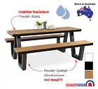 Corsica Aluminium Outdoor Picnic Table (6 seater) - 166 x 180cm