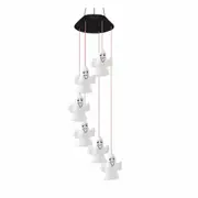 Solar Light Halloween Ghost Lantern Outdoor Courtyard Garden Decoration