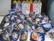 DISNEY McDONALD'S HAPPY MEAL BOX / TOYS ~ WDW 50TH ANNIVERSARY ~ LARGE LOT